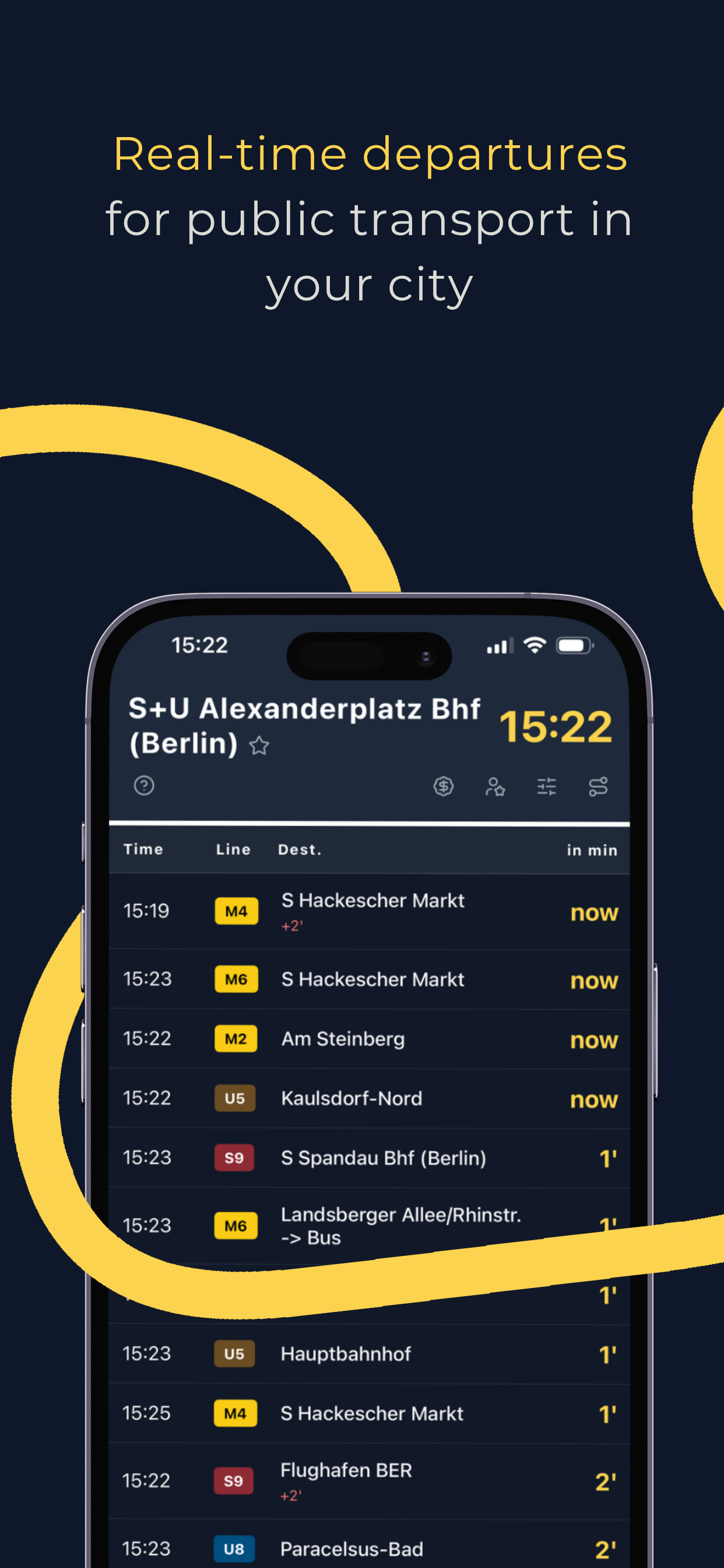 Departure board